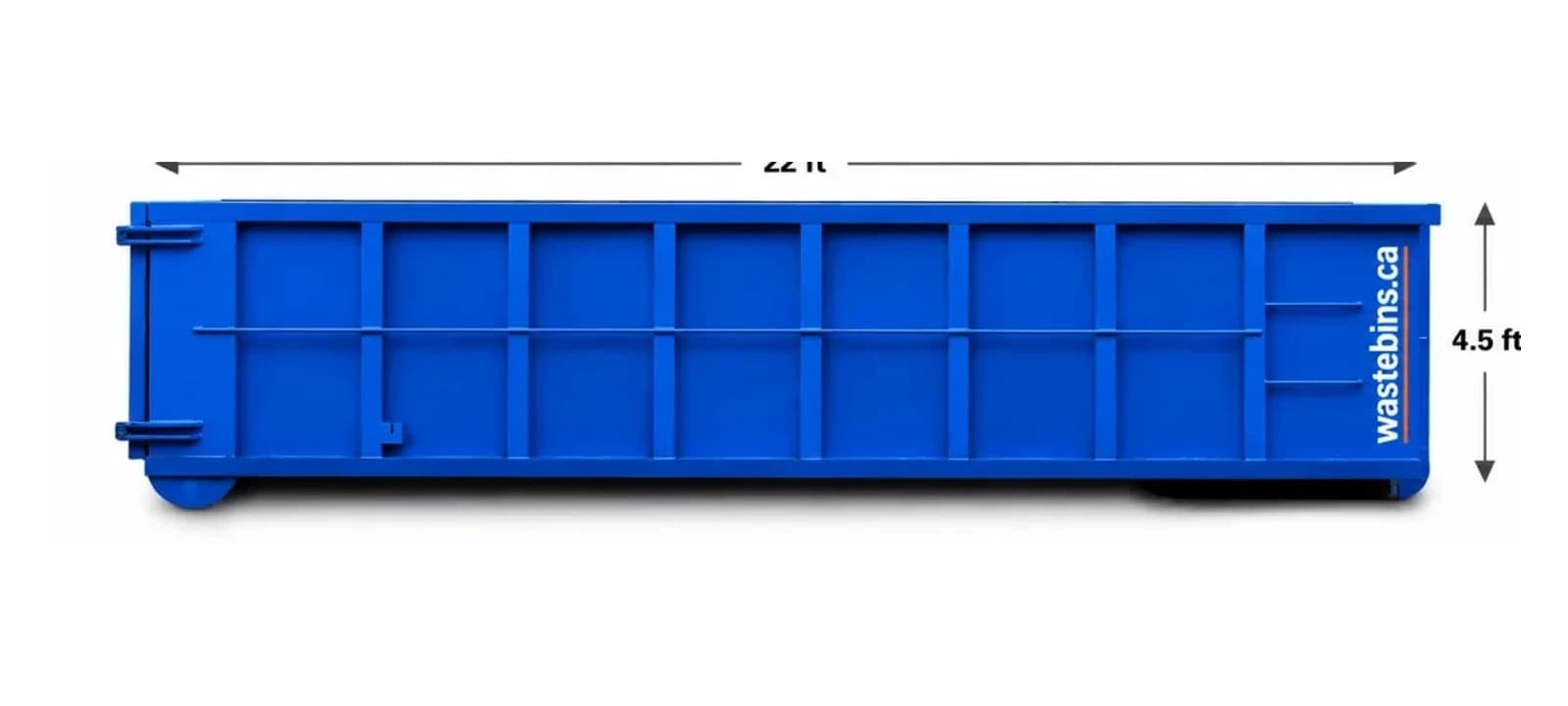 20-yard roll-off dumpster — Wastebins.ca rental fleet