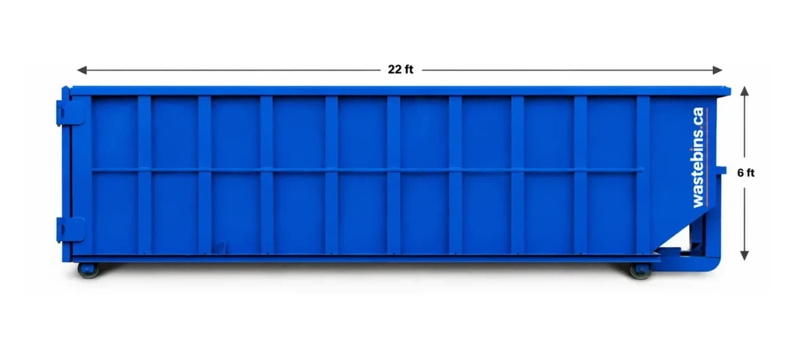 30-yard roll-off dumpster — Wastebins.ca rental fleet
