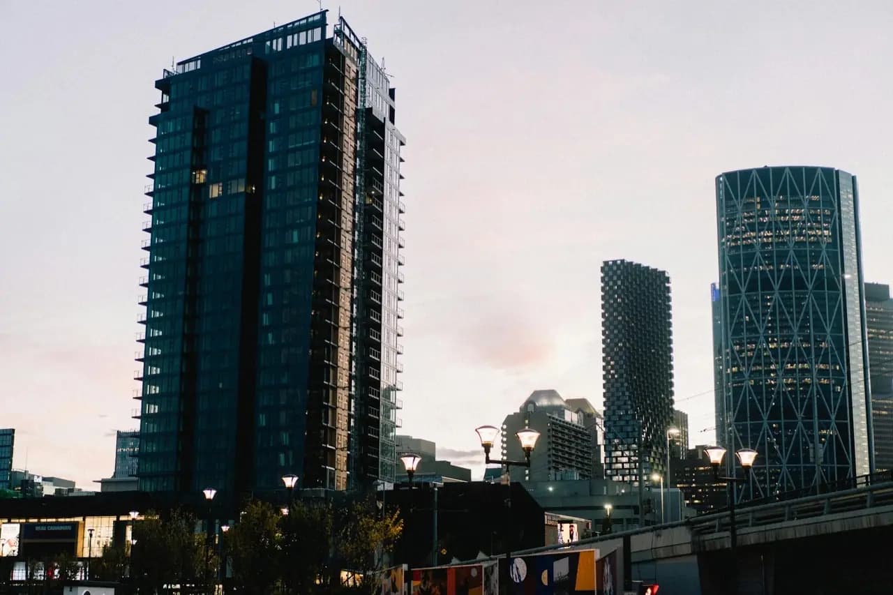 Calgary, Alberta skyline — dumpster rental and bin sales