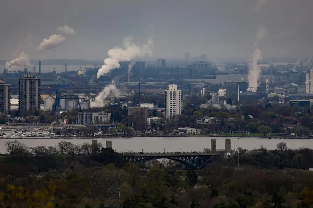 Hamilton, Ontario skyline — dumpster rental and bin sales
