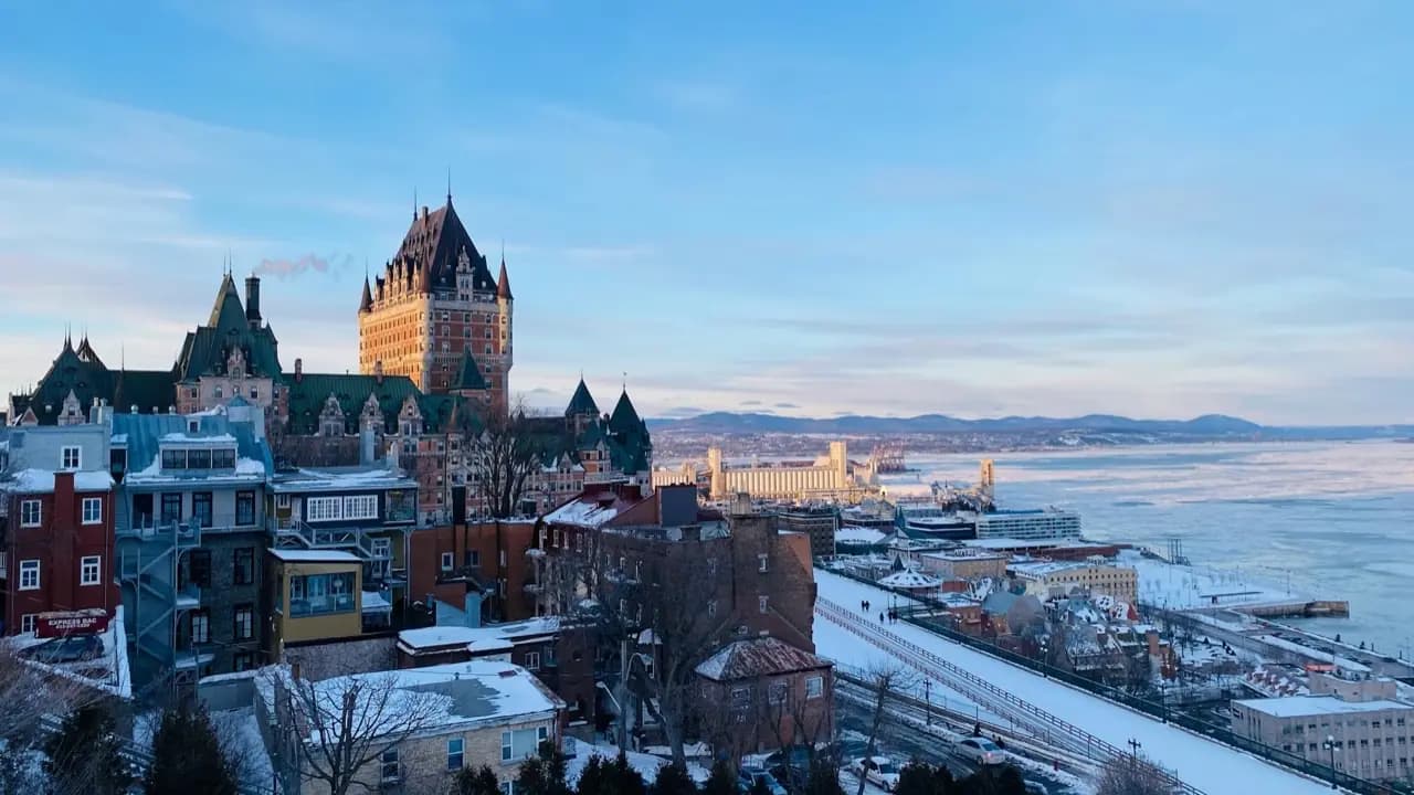 Quebec City, Quebec skyline — dumpster rental and bin sales