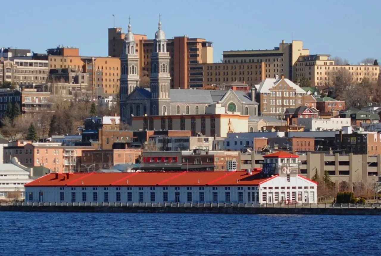 Saguenay, Quebec skyline — dumpster rental and bin sales