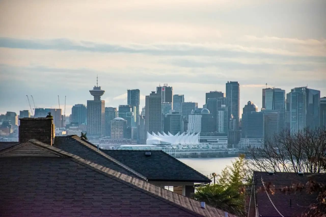 Vancouver, British Columbia skyline — dumpster rental and bin sales