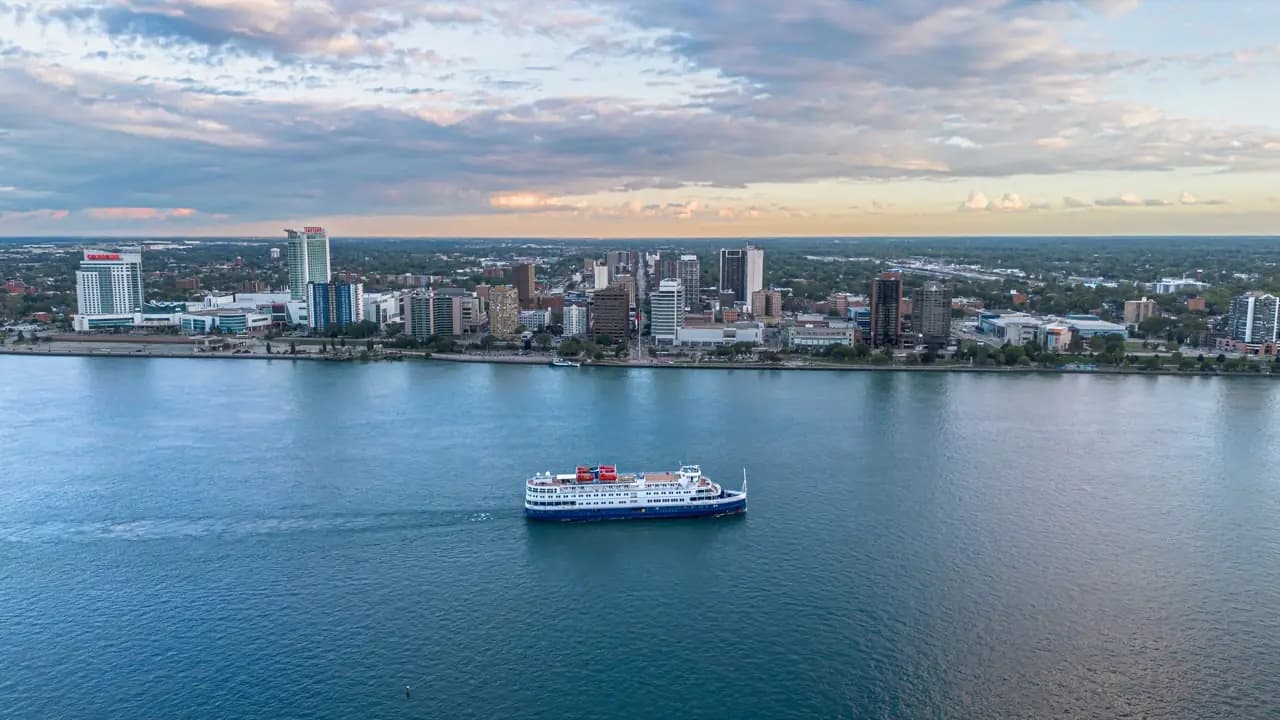 Windsor, Ontario skyline — dumpster rental and bin sales